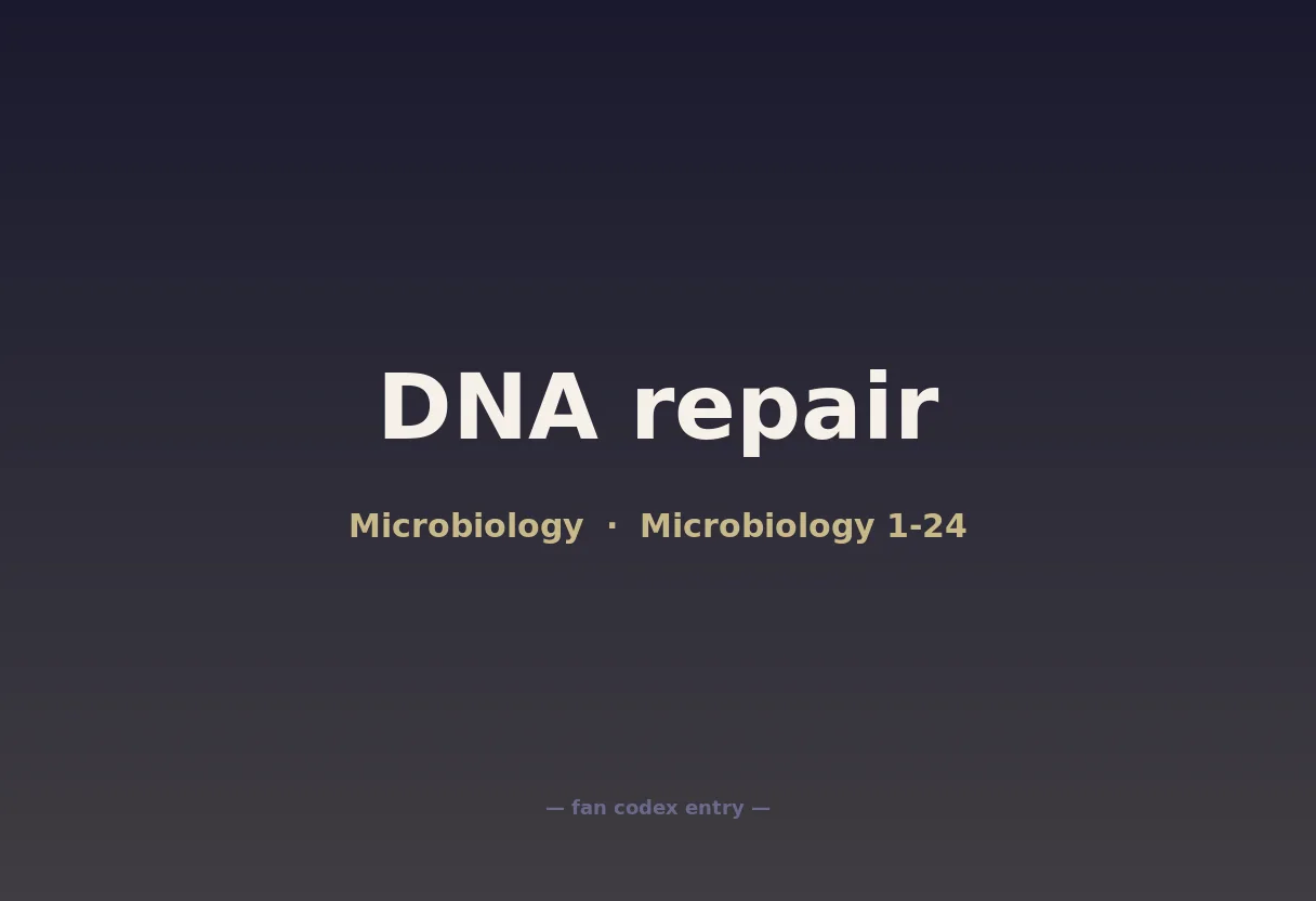 DNA repair